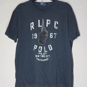 Polo Ralph Lauren Patchwork Boxing Club NY Gloves Sportsman Aztec Chief Shirt M - Picture 1 of 4