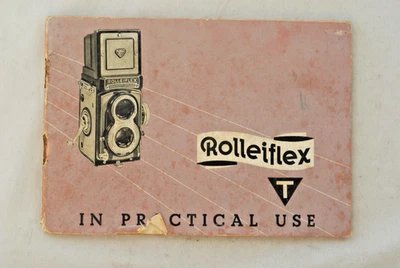 Original Rolleiflex T Manual Rollei Instruction - Image 1 of 2