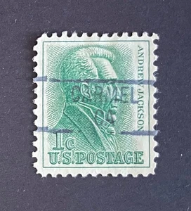 Carmel, California Type 839 Precancel - 1 cent Jackson - U.S. #1209 - CA - Picture 1 of 1