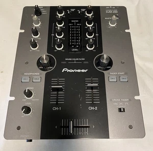 As Is Pioneer DJM-250-K 2-Channel DJ Mixer Powers On But No Audio Please Read - Picture 1 of 5