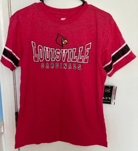 Colosseum Athletics Louisville Cardinals T-Shirt NWT Size Youth 16-18 - Picture 1 of 4