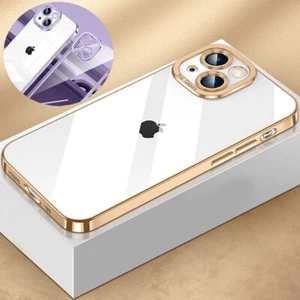 Handy Hülle für iPhone 16 15 14 13 12 11 Pro Max XR XS Silikon Schutz Case Cover - Bild 1 von 19