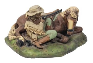 Vintage 1981 Buffalo Bill Cody And Horse Figure #116 Universal Statuary 14"x11" - Picture 1 of 12