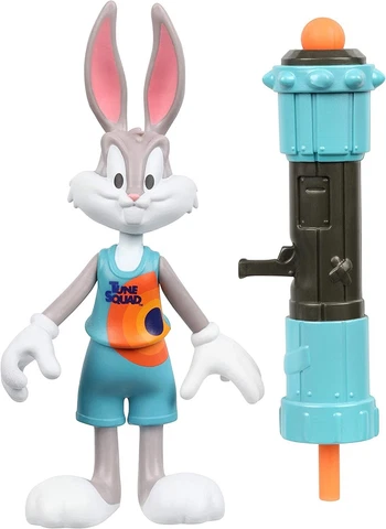 Moose Toys Space Jam: A New Legacy Baller Action Figure Bugs Bunny with Acme Cover