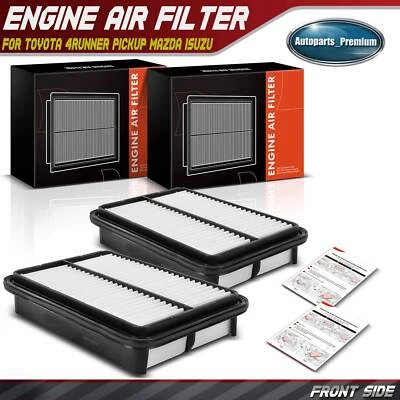 2 воздушных фильтра двигателя для пикапа Toyota Tacoma 4Runner Mazda Isuzu Impulse Geo - Изображение 1 из 4