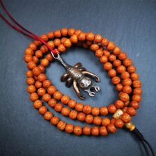 Gandhanra Handmade Tibetan Amulet,Scorpion Guru of Padmasambhava Pendant,2.28"