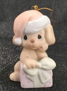 Precious Moments Ornament #520462 CHRISTMAS IS RUFF WITHOUT YOU, Trauerfall  - Bild 1 von 7