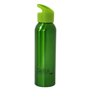 Botella de aluminio exterior botella con cierre atornillado 650 ml verde lima - Imagen 1 de 2