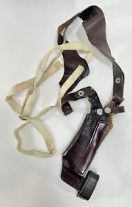 Vintage Smith & Wesson 43-32 Leather Shoulder Holster For Small Revolver
