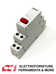 SIEMENS Spia Led Modulare 115-230V Rossa 5TE5800 - Imagen 1 de 2