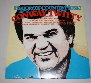 Conway Twitty - History Of Country Music Vol II 1981 - BRAND NEW STILL SEALED!! - Picture 1 of 3