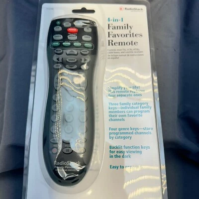 Radio Shack 4-in-1 Universal Remote #15-2142 New In Box - Image 1 of 4