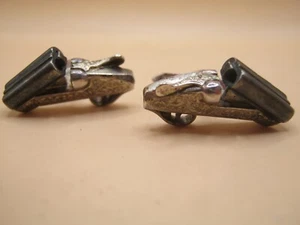 Birmingham 1998 Sterling Silver Cufflinks From Lock Stock & two Smoking Barrels - Picture 1 of 8