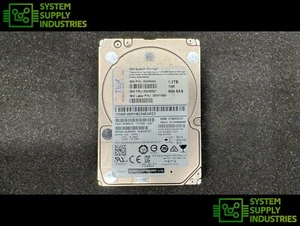 IBM 1.2TB 10K 6Gbps 2.5" SAS HDD 00AR327 - Afbeelding 1 van 6