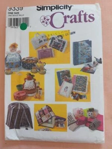 Simplicity 9339 jaula para pájaros, máquina de coser, cazuela, cubiertas para tarros de galletas y más - Imagen 1 de 2