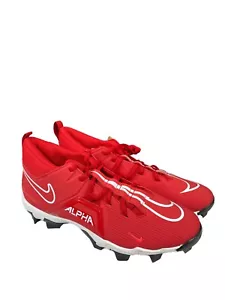 Nike Alpha Menace 3 Shark University Red Football Cleats CV0582-616 Men's 8 - Picture 1 of 7