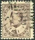 Canada-1903-12 10C Brown-Lilac Sg 182 Good Used V50411
