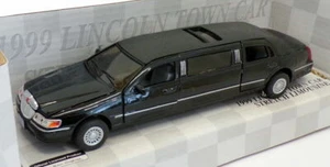 Lincoln Town Car 1999 limusina elástica, limusina, modelo diecast coche de juguete, 7'', 1:38  - Imagen 1 de 32