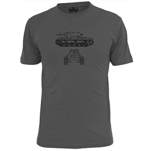 Camiseta tanque ruso KV1 para hombre Segunda Guerra Mundial tanque pesado soviético - Imagen 1 de 2