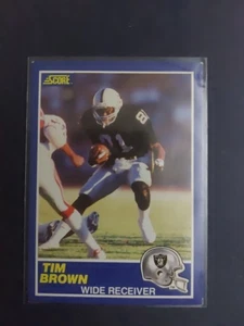 Score 1989 Tim Brown #86 Esordiente - Foto 1 di 2