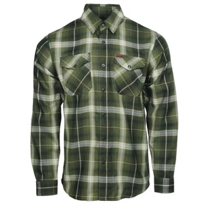 Dixxon Big Men's Flagstaff Flannel Green White Black Plaid Size 4X 4XL New - Picture 1 of 7
