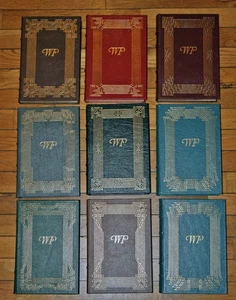 9 William Faulkner Easton Collector's Editions, Leather bound, great condition, - Picture 1 of 18