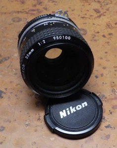 Nikon Nikkor 35mm 1:2 Camera Lens #33 C2 - Picture 1 of 5
