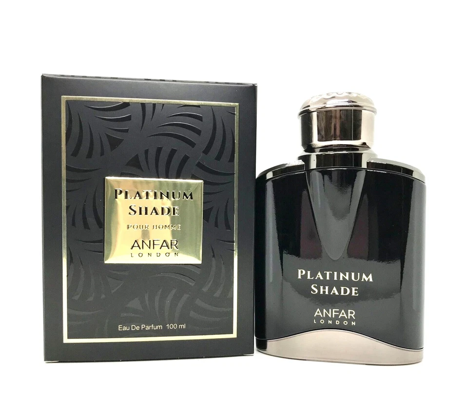 Anfar Men's Platinum Shade EDP Spray 3.4 oz Fragrances 6292257588699 - Image 1 of 1