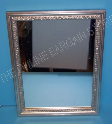 Pottery Barn silver leaf Keepsake Wall Bathroom Vanity Accent Mirror 14x18 $129 - Image 1 of 2