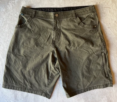 KUHL Born in the Mountains Cargo Shorts Men's 40 Brown Hiking Rn# 108846 - Image 1 of 4