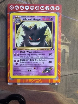 1st Edition Sabrina's Gengar 29/132 Gym Challenge Regular - Image 1 of 4