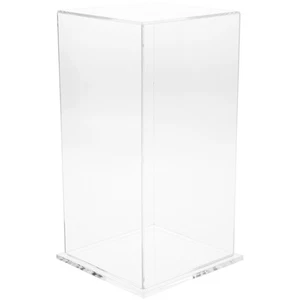 Plymor Clear Acrylic Display Case with Clear Base, 6" x 6" x 12" - Picture 1 of 1