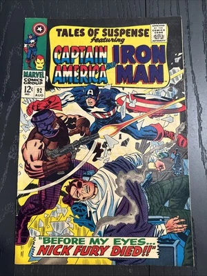 Tales of Suspense #92 (Marvel Comics agosto 1967) Foto 1 de 2