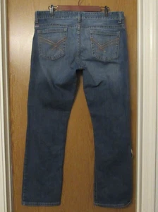 Cinch Ada Wmns sz 34/15R X 31.5" Cowgirl Western Blue Stretch Denim Jeans - Picture 1 of 10