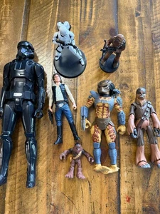 Star Wars Action Figuren Lot - Death Trooper Han Solo Chewbacca gemischte Sammlung - Bild 1 von 16