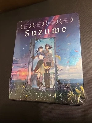 Suzume Bluray SteelBook - New & Sealed - Makoto Shinkai - Anime,  AUTHENTIC NEW - Image 1 of 4