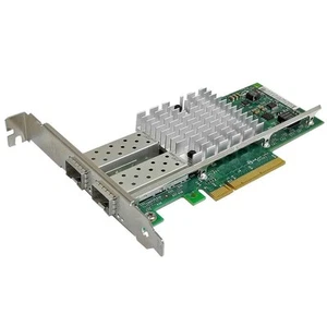 Intel X520-DA2 FC Dual-Port 10GbE PCIe x8 Netzwerkkarte  FP - Bild 1 von 6