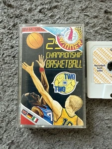 Jeu Commodore 64 C64 -- CHAMPIONNAT BASKET (vainqueur) -- testé très bon état - Photo 1/3