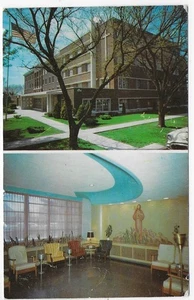 (8491) Alte Postkarte - St Elizabeth's Mercy Hospital in Hutchinson Kansas - Bild 1 von 1