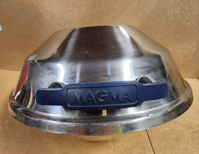 Magma Marine Boat Round Kettle Charcoal Grill Adjustable with Hinged Lid A10-104 - Image 1 of 4