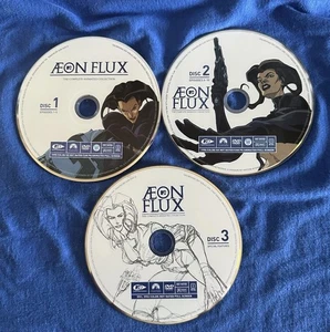 AEON FLUX THE COMPLETE ANIMATED COLLECTION  3 DVD Set Complete Series Discs Only - Picture 1 of 5