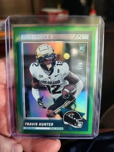 2025 Score Travis Hunter Green 3/6 Jaguars - Picture 1 of 2