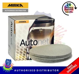 MIRKA Autonet 150mm 6" Sanding Mesh Disc All Grits Packs of 10, 25 or 50 - Picture 1 of 13