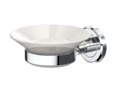 Jabonera Gatco Latitude II en acabado cromado (modelo 1940) *ENVÍO GRATUITO* Foto 1 de 4