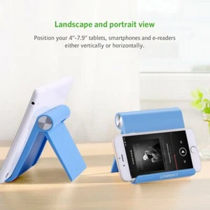 Multi Angle Mobile Phone Tablet Stand Holder Samsung Galaxy Apple iPhone - Blue - Picture 1 of 6