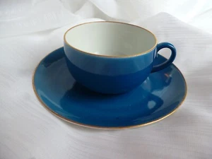 Heinrich elegante Mokkatasse Art Deco blaugrün - Picture 1 of 7