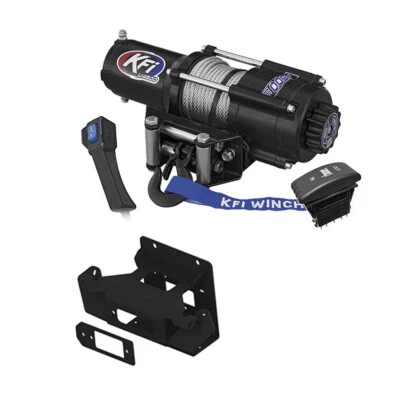 Комбинированный комплект лебедки 4500 фунтов KFI (M1) для 2017–2019 Can-Am Maverick X3 - Изображение 1 из 4