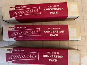 Gilbert American Flyer Auto-Rama Conversion Pack 19258 Lot Of 3 - Picture 1 of 3