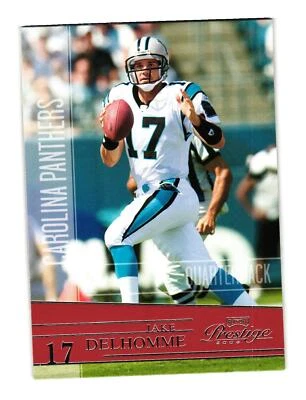 2006 Playoff Prestige #20 Jake Delhomme Carolina Panthers - Image 1 of 2