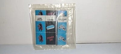 Набор наклеек Kellogg's Mattel Captain Power коробка хлопьев приз винтаж 1987 - Изображение 1 из 2